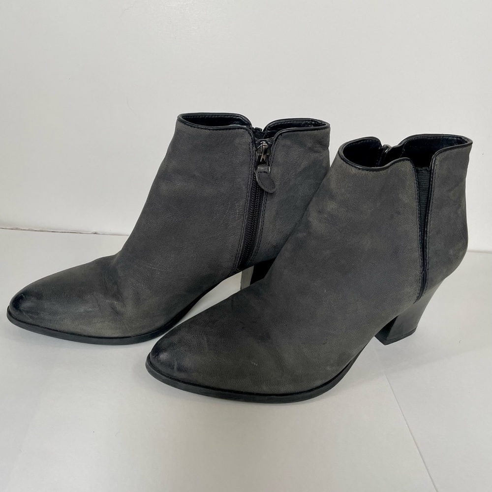 Franco Sarto Grey Bootie Size 7.5